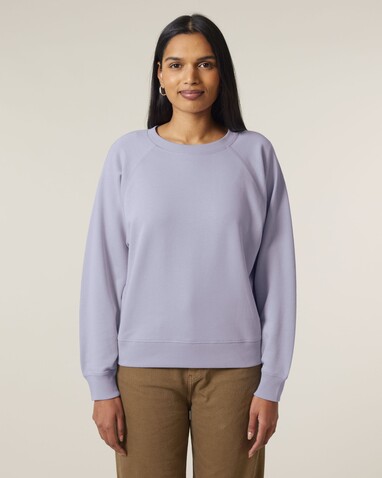 Stella Clara - Das Damen-Raglan-Rundhals-Sweatshirt - Lavender - L bedrucken, Art.-Nr. STSW217C0631L Stella Clara - Das Damen-Raglan-Rundhals-Sweatshirt - Lavender - L bedrucken, Art.-Nr. STSW217C0631L
