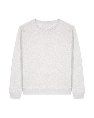 Stella Clara - Das Damen-Raglan-Rundhals-Sweatshirt - Cool Heather Grey - XS bedrucken, Art.-Nr. STSW217C146XS Stella Clara - Das Damen-Raglan-Rundhals-Sweatshirt - Cool Heather Grey - XS bedrucken, Art.-Nr. STSW217C146XS