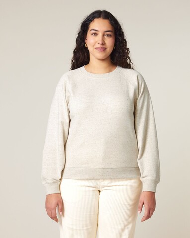 Stella Clara - Das Damen-Raglan-Rundhals-Sweatshirt - Eco Heather - S bedrucken, Art.-Nr. STSW217C1471S Stella Clara - Das Damen-Raglan-Rundhals-Sweatshirt - Eco Heather - S bedrucken, Art.-Nr. STSW217C1471S