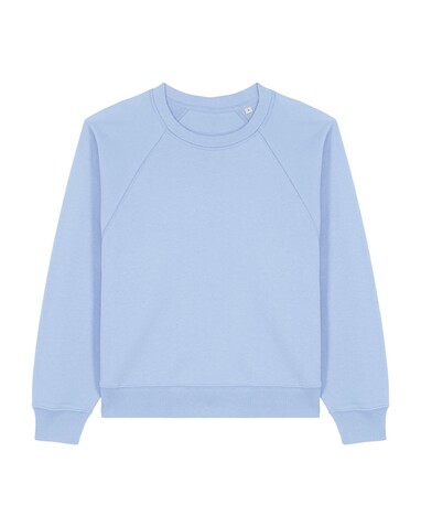 Stella Clara - Das Damen-Raglan-Rundhals-Sweatshirt - Blue Soul - XS bedrucken, Art.-Nr. STSW217C149XS