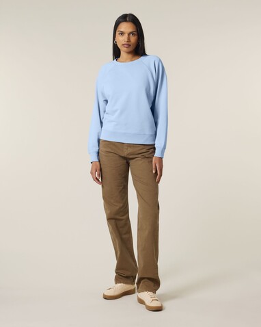 Stella Clara - Das Damen-Raglan-Rundhals-Sweatshirt - Blue Soul - XXL bedrucken, Art.-Nr. STSW217C1492X