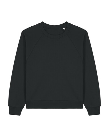 Stella Clara - Das Damen-Raglan-Rundhals-Sweatshirt - Black - M bedrucken, Art.-Nr. STSW217C0021M Stella Clara - Das Damen-Raglan-Rundhals-Sweatshirt - Black - M bedrucken, Art.-Nr. STSW217C0021M