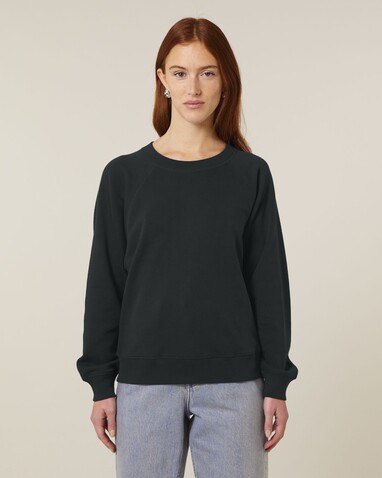 Stella Clara - Das Damen-Raglan-Rundhals-Sweatshirt - Black - L bedrucken, Art.-Nr. STSW217C0021L Stella Clara - Das Damen-Raglan-Rundhals-Sweatshirt - Black - L bedrucken, Art.-Nr. STSW217C0021L