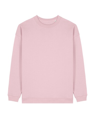 Stella Paloma - Das Oversized Damen-Rundhals-Sweatshirt - Cotton Pink - S bedrucken, Art.-Nr. STSW218C0051S