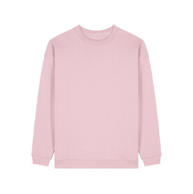 Stella Paloma - Das Oversized Damen-Rundhals-Sweatshirt - Cotton Pink - L bedrucken, Art.-Nr. STSW218C0051L