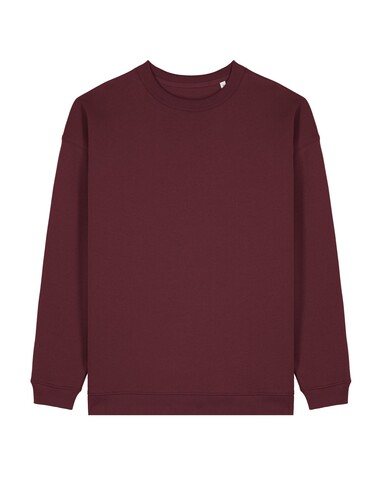 Stella Paloma - Das Oversized Damen-Rundhals-Sweatshirt - Burgundy - L bedrucken, Art.-Nr. STSW218C2441L Stella Paloma - Das Oversized Damen-Rundhals-Sweatshirt - Burgundy - L bedrucken, Art.-Nr. STSW218C2441L
