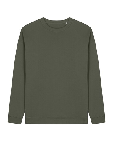 Stella Paloma - Das Oversized Damen-Rundhals-Sweatshirt - Khaki - L bedrucken, Art.-Nr. STSW218C2231L Stella Paloma - Das Oversized Damen-Rundhals-Sweatshirt - Khaki - L bedrucken, Art.-Nr. STSW218C2231L