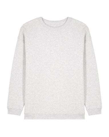 Stella Paloma - Das Oversized Damen-Rundhals-Sweatshirt - Cool Heather Grey - M bedrucken, Art.-Nr. STSW218C1461M Stella Paloma - Das Oversized Damen-Rundhals-Sweatshirt - Cool Heather Grey - M bedrucken, Art.-Nr. STSW218C1461M