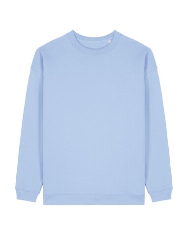 Stella Paloma - Das Oversized Damen-Rundhals-Sweatshirt - Blue Soul - M bedrucken, Art.-Nr. STSW218C1491M Stella Paloma - Das Oversized Damen-Rundhals-Sweatshirt - Blue Soul - M bedrucken, Art.-Nr. STSW218C1491M