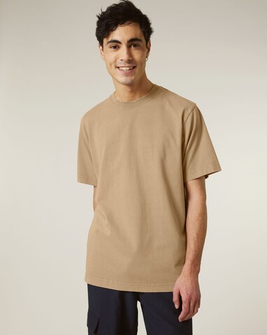 Freestyler Vintage - Unisex Garment-Dyed Heavy Weight-T-Shirt - G. Dyed Latte - 3XL bedrucken, Art.-Nr. STTU073C7333X