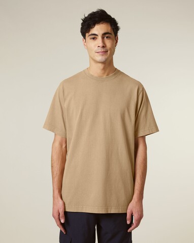 Freestyler Vintage - Das schwere Garment-Dyed Unisex-T-Shirt - G. Dyed Latte - XL bedrucken, Art.-Nr. STTU073C7331X