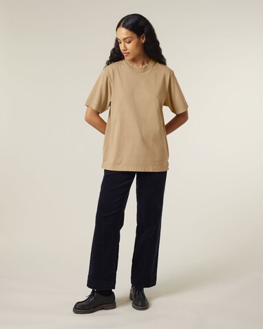 Freestyler Vintage - Unisex Garment-Dyed Heavy Weight-T-Shirt - G. Dyed Latte - 3XL bedrucken, Art.-Nr. STTU073C7333X