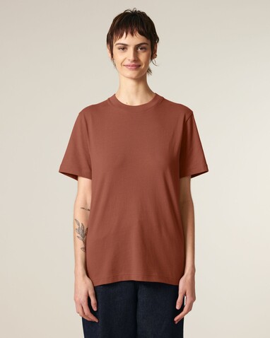 Sparker 2.0 - Das Relaxed Unisex-T-Shirt - Heritage Brown - M bedrucken, Art.-Nr. STTU171C7301M