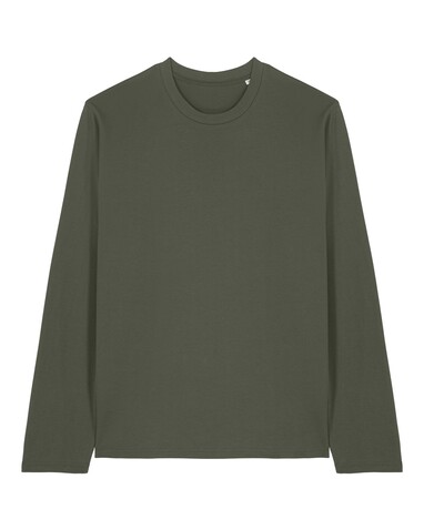 Creator 2.0 Long Sleeve - Das Iconic Langarm-Unisex-T-Shirt - Khaki - 3XL bedrucken, Art.-Nr. STTU199C2233X