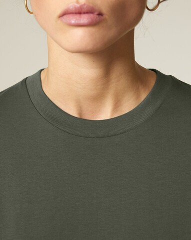 Creator 2.0 Long Sleeve - Das Iconic Langarm-Unisex-T-Shirt - Khaki - XXL bedrucken, Art.-Nr. STTU199C2232X