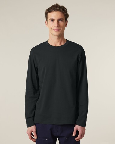 Creator 2.0 Long Sleeve - Das Iconic Langarm-Unisex-T-Shirt - Black - S bedrucken, Art.-Nr. STTU199C0021S