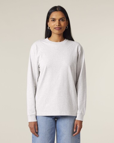 Freestyler Long Sleeve - Das schwere Langarm-Unisex-T-Shirt - Cool Heather Grey - XS bedrucken, Art.-Nr. STTU200C146XS Freestyler Long Sleeve - Das schwere Langarm-Unisex-T-Shirt - Cool Heather Grey - XS bedrucken, Art.-Nr. STTU200C146XS