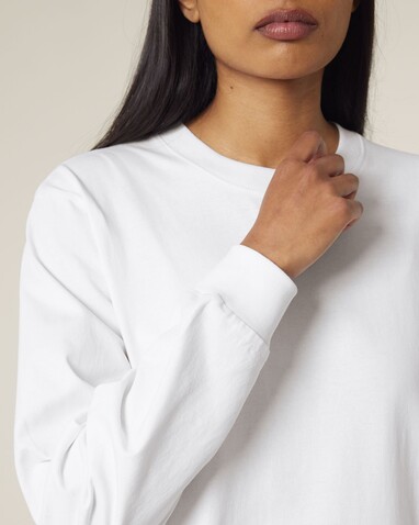 Freestyler Long Sleeve - Das schwere Langarm-Unisex-T-Shirt - White - XS bedrucken, Art.-Nr. STTU200C001XS