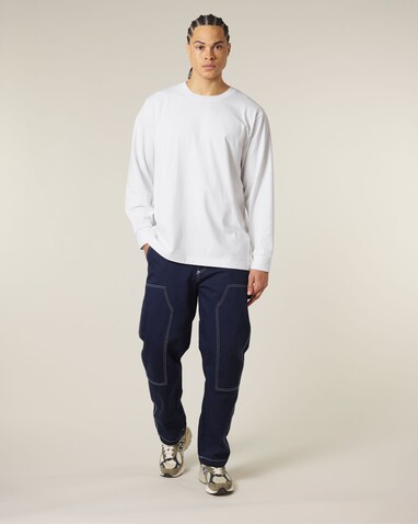 Freestyler Long Sleeve - White - XXL bedrucken, Art.-Nr. STTU200C0012X