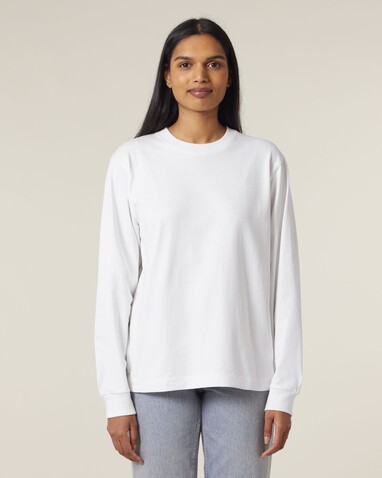 Freestyler Long Sleeve - Das schwere Langarm-Unisex-T-Shirt - White - XL bedrucken, Art.-Nr. STTU200C0011X