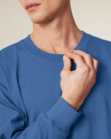 Freestyler Long Sleeve - Das schwere Langarm-Unisex-T-Shirt - Mindful Blue - 3XL bedrucken, Art.-Nr. STTU200C7293X