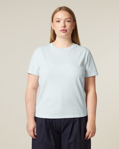 Stella Muser - Das Iconic Damen-T-Shirt - Blue Ice - XL bedrucken, Art.-Nr. STTW172C7281X
