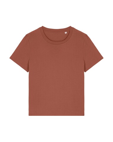 Stella Muser - Das Iconic Damen-T-Shirt - Heritage Brown - M bedrucken, Art.-Nr. STTW172C7301M