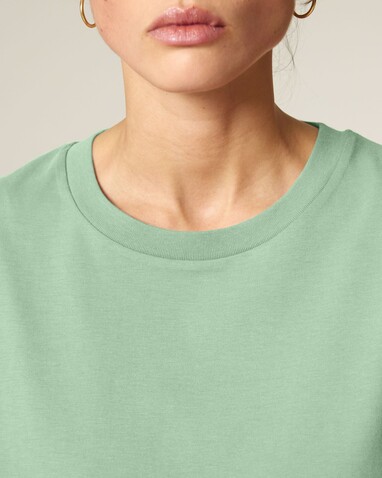 Stella Muser - Das Iconic Damen-T-Shirt - Misty Jade - XS bedrucken, Art.-Nr. STTW172C735XS
