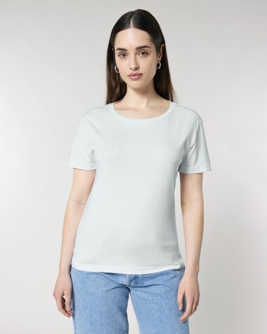 Stella Serena - Das Damen-T-Shirt mit weitem Rundhalsausschnitt - Blue Ice - M bedrucken, Art.-Nr. STTW173C7281M Stella Serena - Das Damen-T-Shirt mit weitem Rundhalsausschnitt - Blue Ice - M bedrucken, Art.-Nr. STTW173C7281M