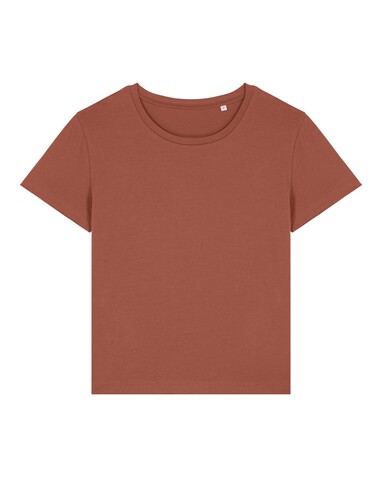 Stella Serena - Das Damen-T-Shirt mit weitem Rundhalsausschnitt - Heritage Brown - L bedrucken, Art.-Nr. STTW173C7301L