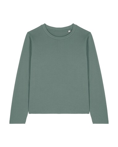 Stella Muser Long Sleeve - Das Iconic Langarm-Damen-T-Shirt - Green Bay - XXL bedrucken, Art.-Nr. STTW219C1442X