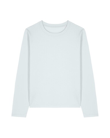 Stella Muser Long Sleeve - Das Iconic Langarm-Damen-T-Shirt - Blue Ice - XXL bedrucken, Art.-Nr. STTW219C7282X
