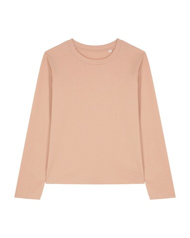 Stella Muser Long Sleeve - Das Iconic Langarm-Damen-T-Shirt - Fraiche Peche - S bedrucken, Art.-Nr. STTW219C1011S