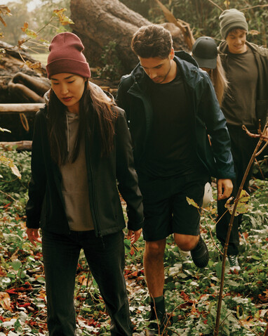 Impact Polylana® Beanie mit AWARE™ Tracer rot bedrucken, Art.-Nr. P453.344