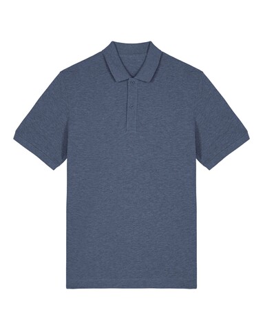 Prepster 2.0 - Das Unisex-Polo - Dark Heather Blue - XS bedrucken, Art.-Nr. STPU222C652XS