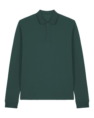 Prepster 2.0 Long Sleeve - Das Langarm-Unisex-Polo - Glazed Green - M bedrucken, Art.-Nr. STPU223C0361M Prepster 2.0 Long Sleeve - Das Langarm-Unisex-Polo - Glazed Green - M bedrucken, Art.-Nr. STPU223C0361M