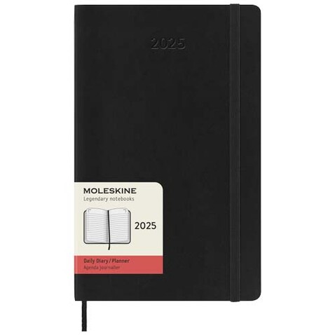 Moleskine Softcover 12 Monate Tageskalender, schwarz bedrucken, Art.-Nr. 10793690