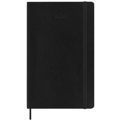 Moleskine Softcover 12 Monate Tageskalender, schwarz bedrucken, Art.-Nr. 10793690