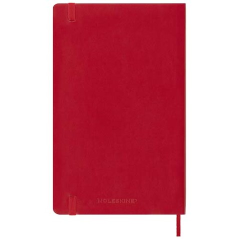 Moleskine Softcover 12 Monate Wochenkalender L, scharlachrot bedrucken, Art.-Nr. 10793821