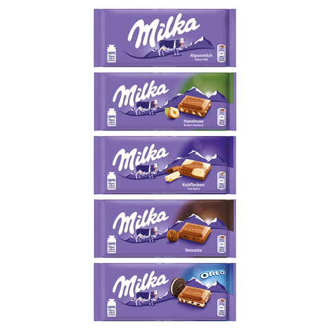 Schokolade von Milka, 100 g bedrucken, Art.-Nr. 91013