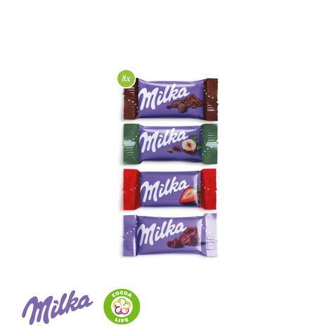 Milka Schokotäfelchen in Präsentbox bedrucken, Art.-Nr. 91157