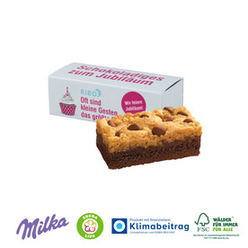 Milka Mini Schoko-Kuchen Choco Brookie bedrucken, Art.-Nr. 91158