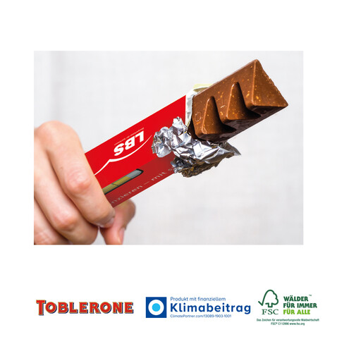 TOBLERONE Riegel, 100 g bedrucken, Art.-Nr. 91258