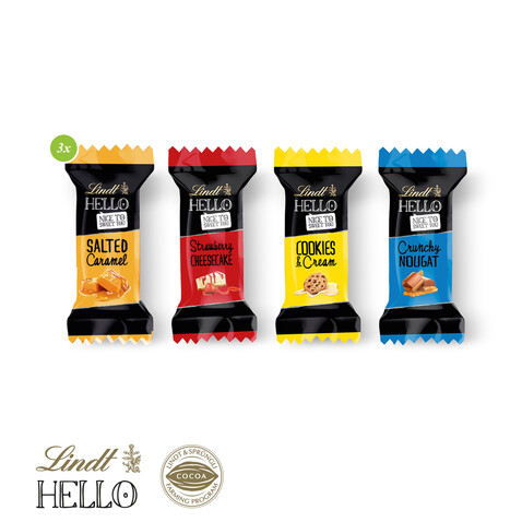 Lindt HELLO Mini, 3er bedrucken, Art.-Nr. 91310