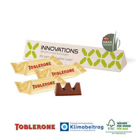 TOBLERONE Mini, 3er, Milch bedrucken, Art.-Nr. 91544