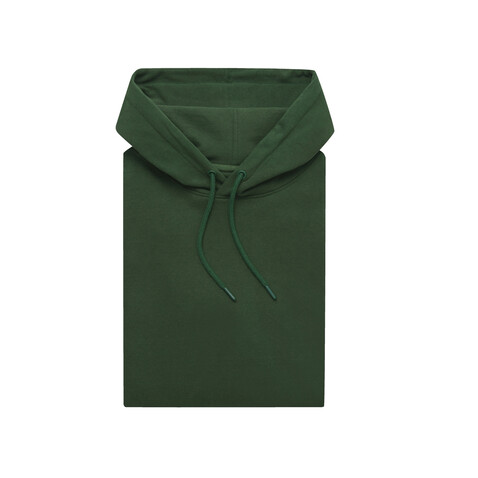 Iqoniq Jasper Hoodie aus recycelter Baumwolle forest green bedrucken, Art.-Nr. T9400.005.S