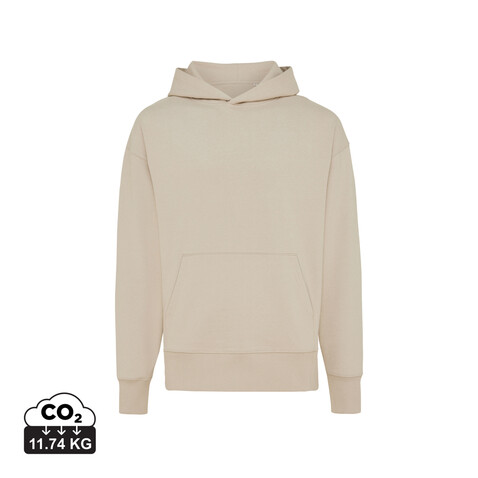 Iqoniq Yoho Relax-Hoodie aus recycelter Baumwolle desert bedrucken, Art.-Nr. T9402.006.XXXL