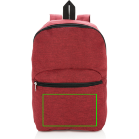 Basic Rucksack rot bedrucken, Art.-Nr. P760.024