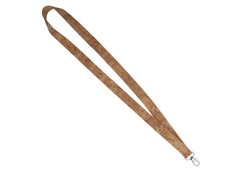 Kork-Lanyard - Natur bedrucken, Art.-Nr. LT90886-N0094