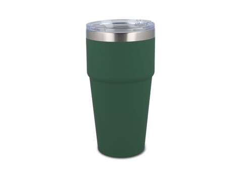 T-Ceramic Softtouch Becher 500 ml - Olivgrün bedrucken, Art.-Nr. LT98729-N0043